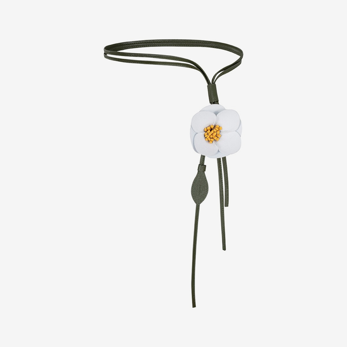 belt + bag charm - cayena in nieve