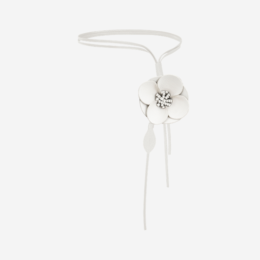 belt + bag charm - cayena in marfil