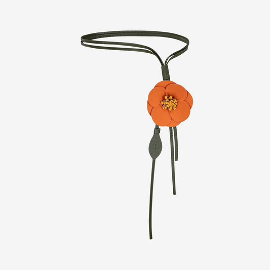 belt + bag charm - cayena in mandarina