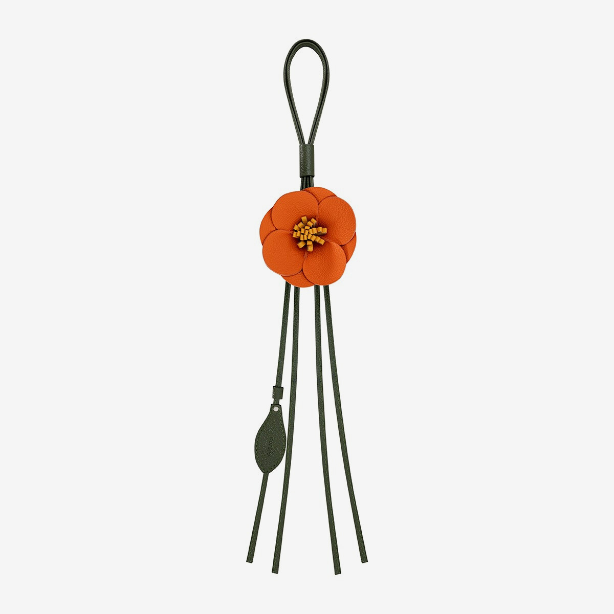 belt + bag charm - cayena in mandarina